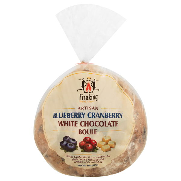 Fireking Artisan Blueberry Cranberry White Chocolate Boule
