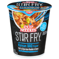 Nissin Cup Noodles Stir Fry Korean BBQ Flavor in Sauce Cup