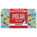 Polar Cranberry Lime Seltzer Water - 8 pk