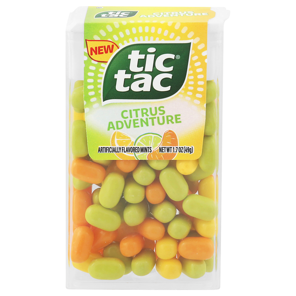 Tic Tac Citrus Adventure Mints