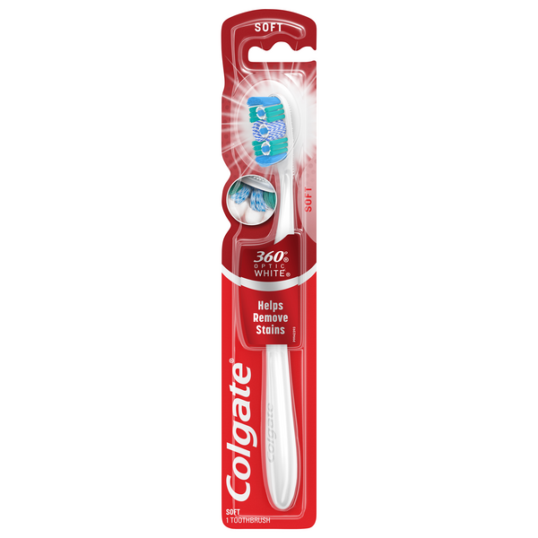 Colgate 360 Degree Optic White Toothbrush Soft #47