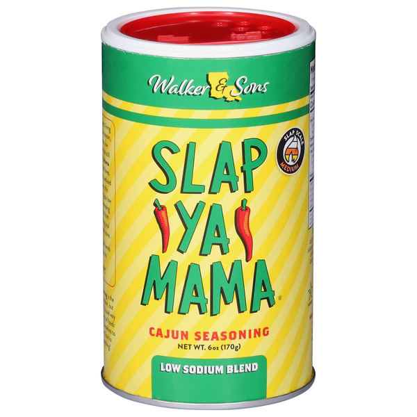Walker & Sons Low Sodium Slap Ya Mama Cajun Seasoning Blend