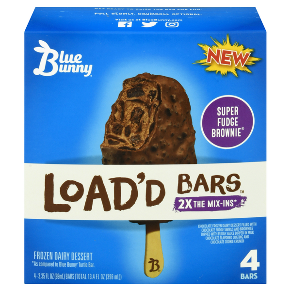 blue bunny brownie