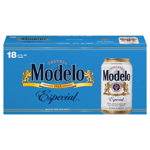 Modelo Especial Imported Beer - 18 pk
