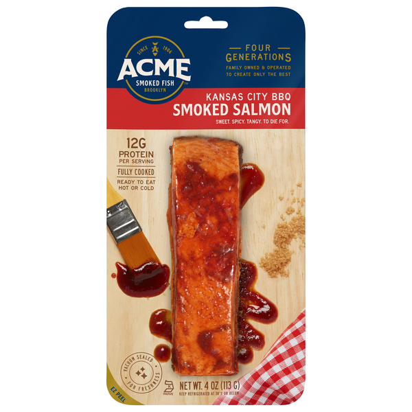 Acme Kansas City BBQ Smoked Salmon