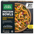 Healthy Choice Protein Bowls Vodka Chicken Pasta Frozen Meal