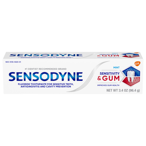 Sensodyne Sensitivity & Gum Dual Action Toothpaste Mint