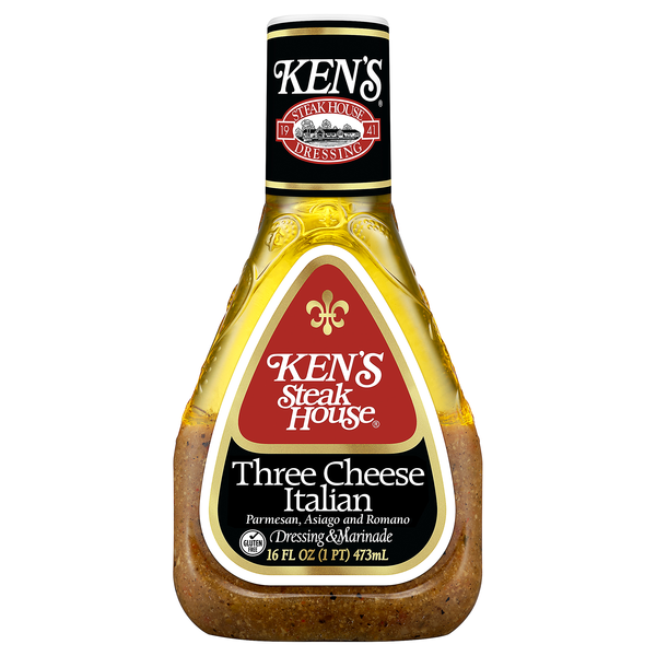 Ken's Steak House Three Cheese Italian Dressing & Marinade