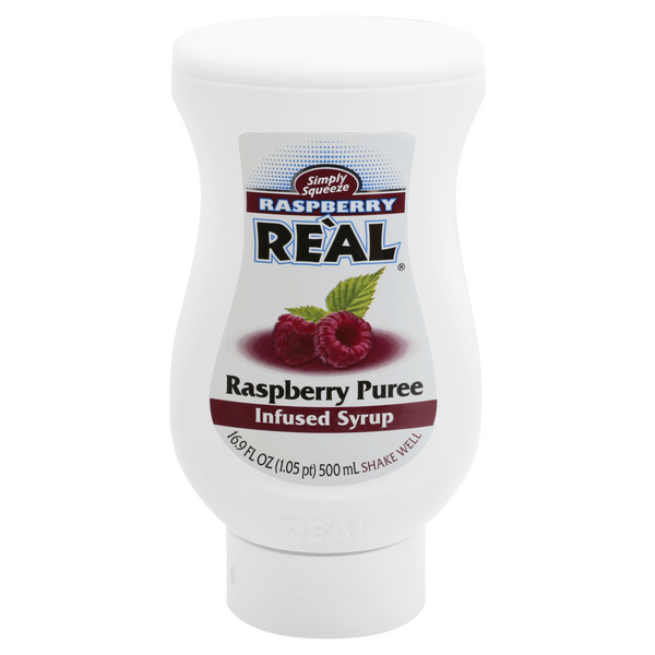 Save on Simply Squeeze Real Raspberry Puree Infused Syrup Order Online