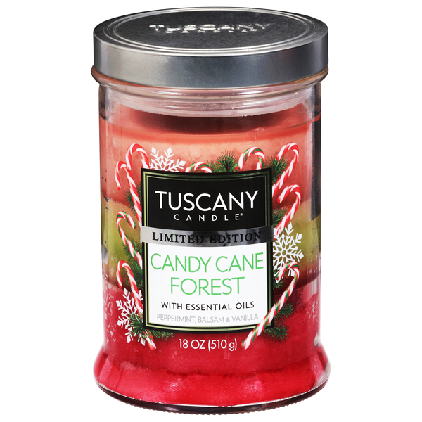 Tuscany Candle Candy Cane Forest