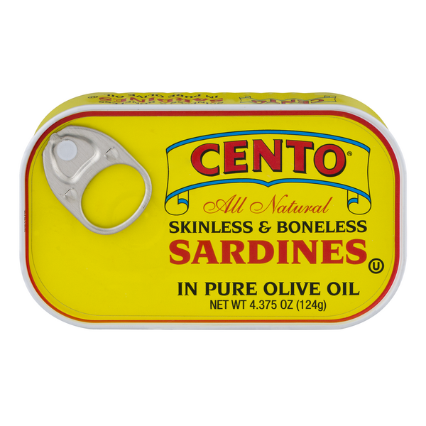 Save on Cento Sardines In Pure Olive OIl Order Online Delivery Stop & Shop