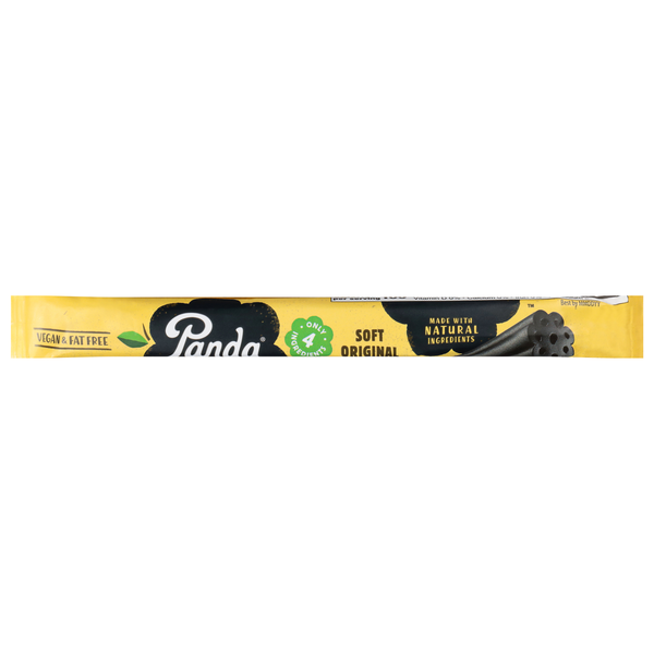 Panda All Natural Black Soft Licorice Candy