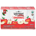 Lakewood Littles Organic Apple Juice Drink Boxes from Concentrate - 8 pk
