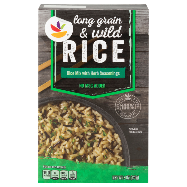 Our Brand Long Grain & Wild Rice Mix with Herb Seasonings