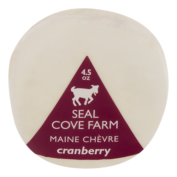 Seal Cove Farm Maine Chevre Cranberry Goat Milk Cheese Ball