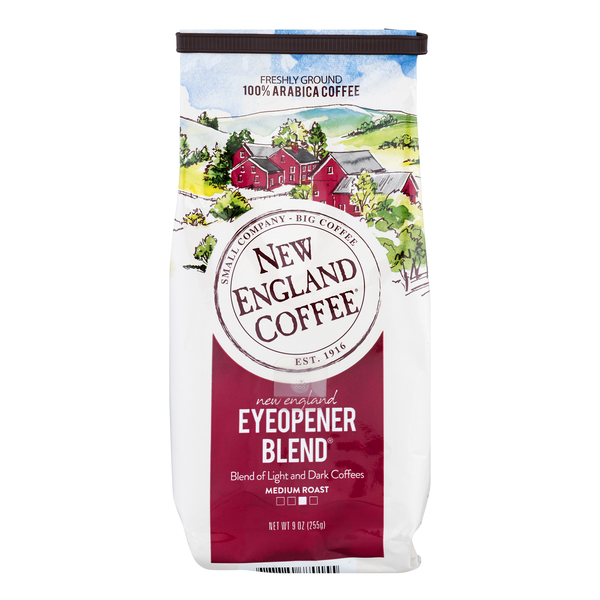 New England Coffee EyeOpener Blend Dark Roast Ground Coffee