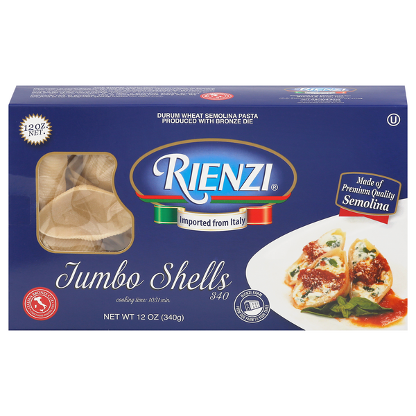 Save on Rienzi Pasta Shells Jumbo Order Online Delivery Stop & Shop