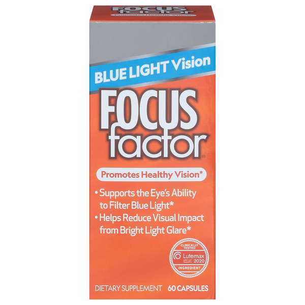 Save on Focus Factor Bluelight Vision Capsules Order Online Delivery