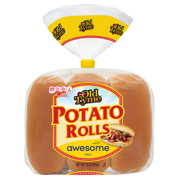 Schmidt's Potato Hoagie Rolls - 6 ct