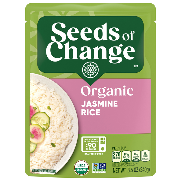 Seeds of Change 90 Second Microwave Organic Jasmine Rice