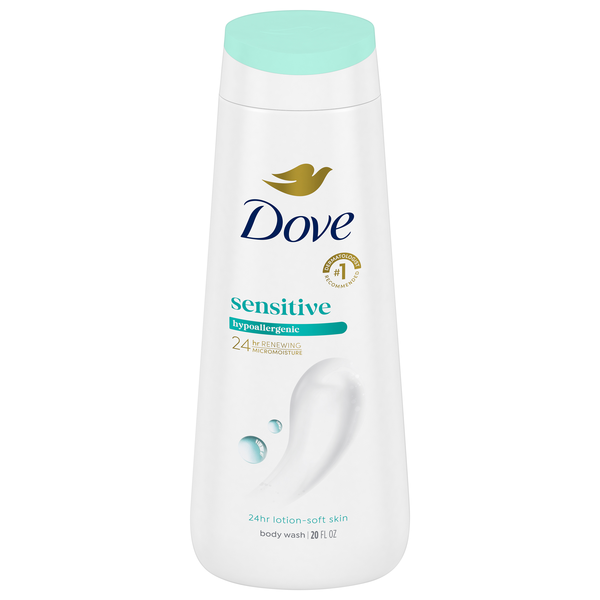 Dove Sensitive Skin Hypoallergenic Body Wash