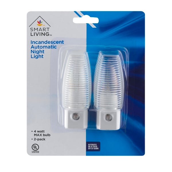 Save on Smart Living Night Light Automatic Incandescent Order Online