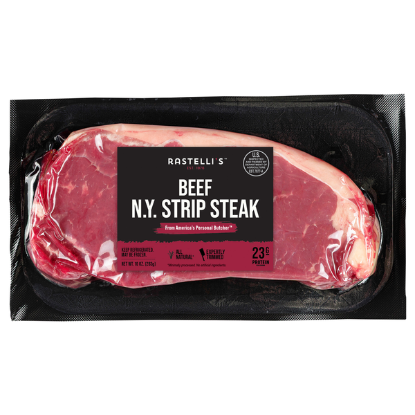 Rastelli's Beef N.Y. Strip Steak