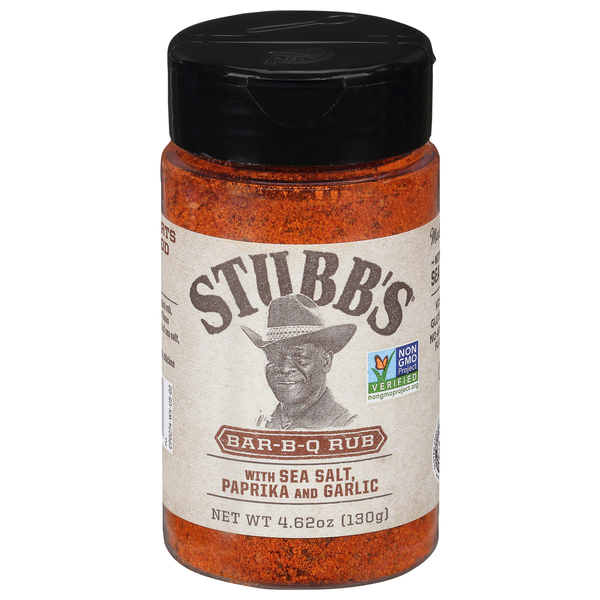 Stubb's Barbecue Rub with Sea Salt Paprika & Garlic