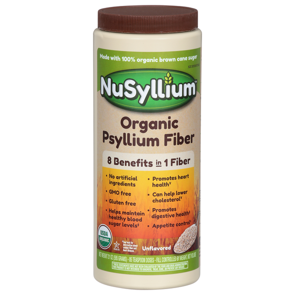 Save on NuSyllium Psyllium Fiber Unflavored Organic Order Online