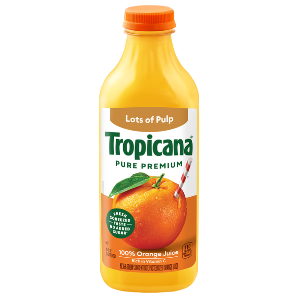 Tropicana Pure Premium Lots of Pulp 100% Orange Juice