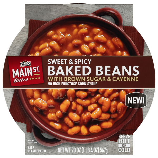 Reser's Main St. Bistro Sweet & Spicy Baked Beans Refrigerated