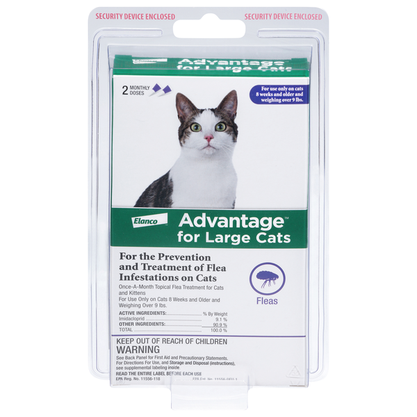 Elanco Advantage Flea & Ticks Treatment for Large Cats