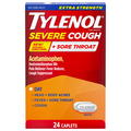 Tylenol Day Severe Cough + Sore Throat Extra Strength Caplets