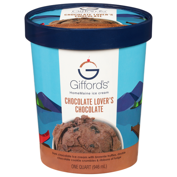 Gifford's Chocolate Lover's Chocolate HomeMaine Ice Cream