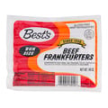 Best's Bun Size Beef Frankfurters - 10 ct