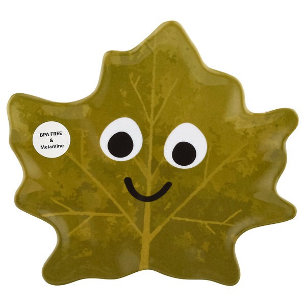 Smart Living Leaf Plate Green