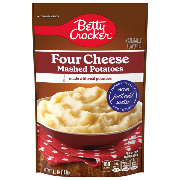 Betty Crocker Four Cheese Mashed Potatoes
