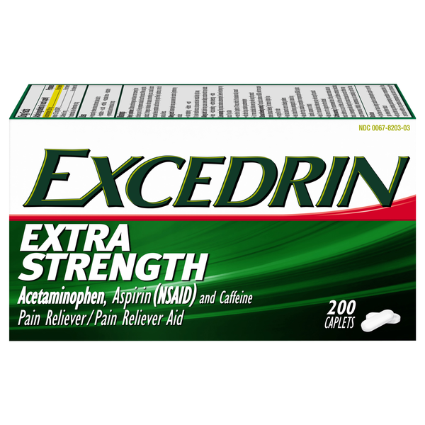 Excedrin Extra Strength Pain Reliever Caplets