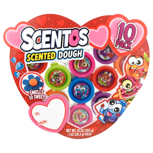 Scentos Scented Dough Ages 3+ Valentine's Day