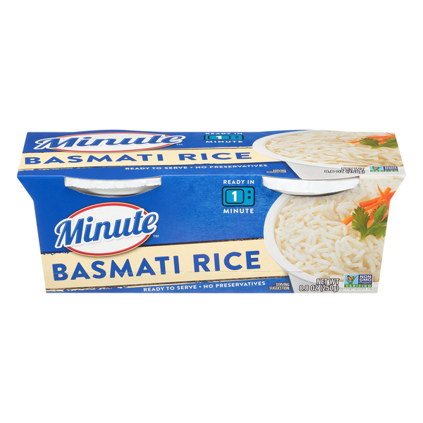Save on Minute 60 Second Basmati Rice Cups 2 ct Order Online Delivery