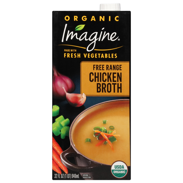 Imagine Organic Free Range Chicken Broth