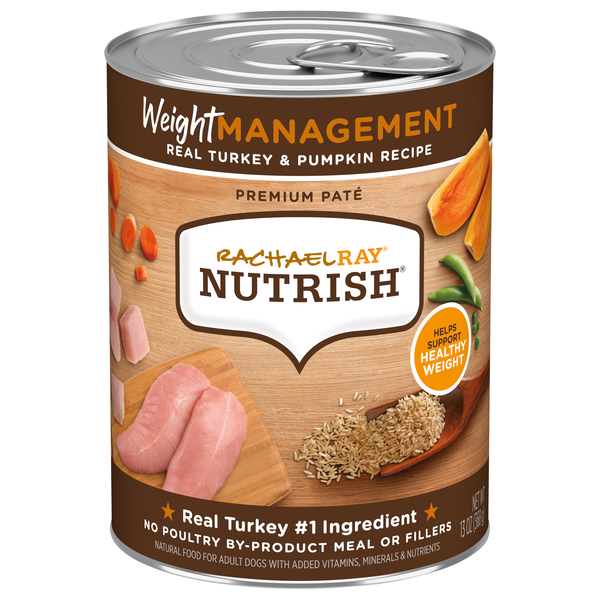 Rachael Ray Nutrish Weight Management Turkey & Pumpkin Adult Wet Dog Food