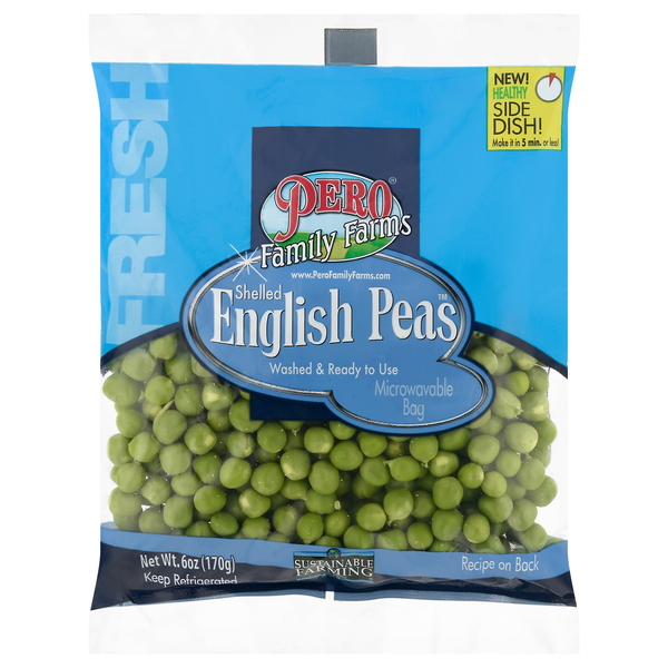 Pero Family FarmS Shelled English Peas Microwavable