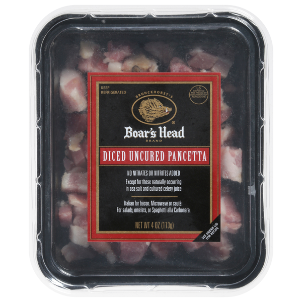 Boar's Head Pancetta Diced