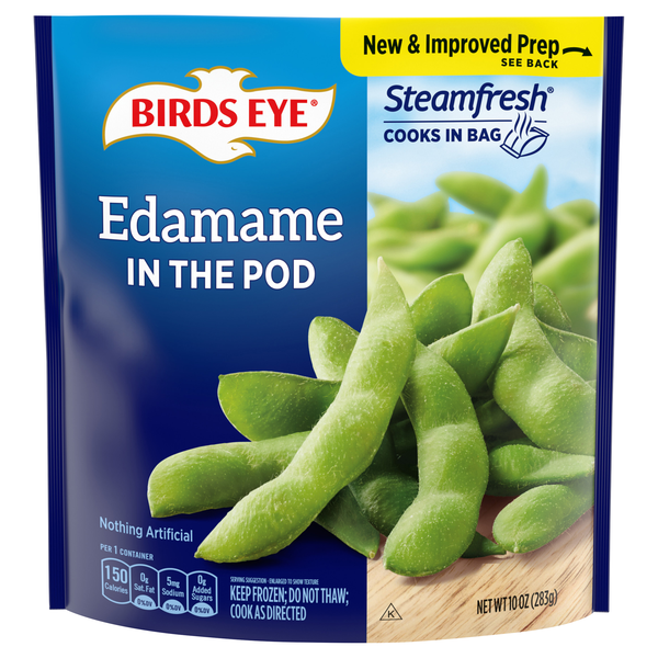 Birds Eye Steamfresh Edamame in the Pod Frozen