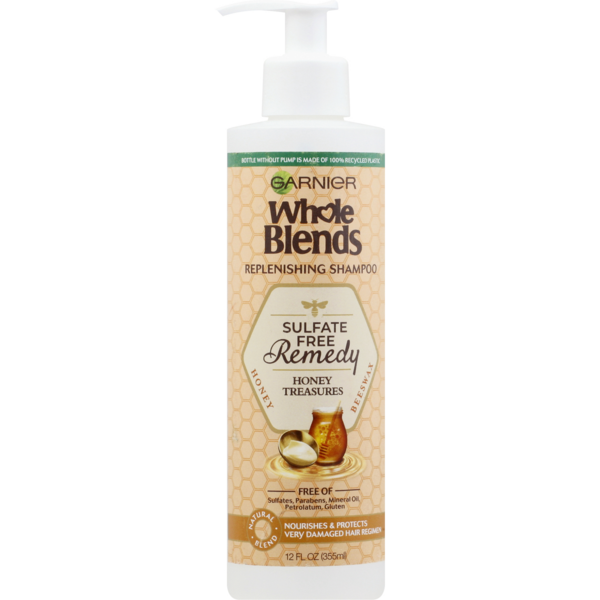 Save on Garnier Whole Blends Sulfate Free Replenishing Shampoo Honey
