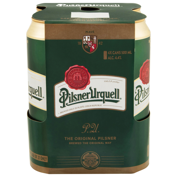 Pilsner Urquell Beer - 4 pk