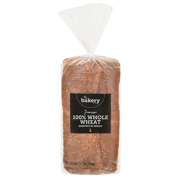 Save on Stop & Shop The Bakery Premium 100 Whole Wheat Sandwich Bread