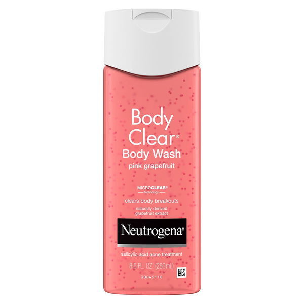 Neutrogena Body Clear Pink Grapefruit Body Wash with Salicylic Acid