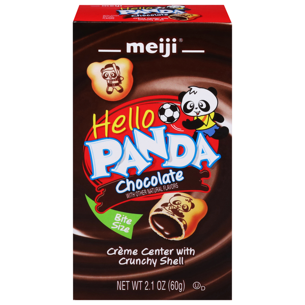 Meiji Hello Panda Chocolate Filled Cookies